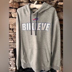 Buffalo Bills sweatshirt/ hoodie XL grey